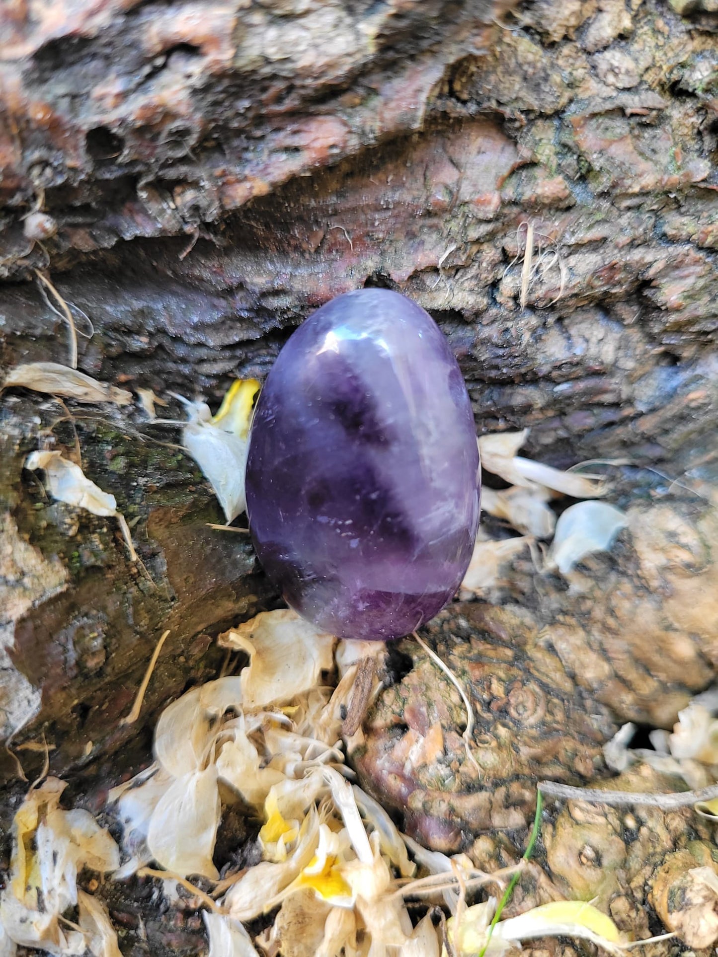 Angel with coding: Grounding - Red Jasper 35 mm
