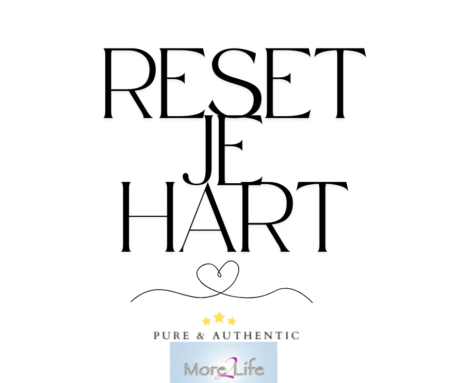 Reset je hart - Geen gedoe, alleen energie - 04 augustus