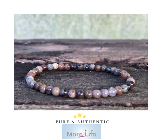 Versteend hout armband - Drager van oeroude kennis