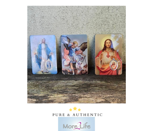 Set van 3- Beschermende Lichtprenten met hangers