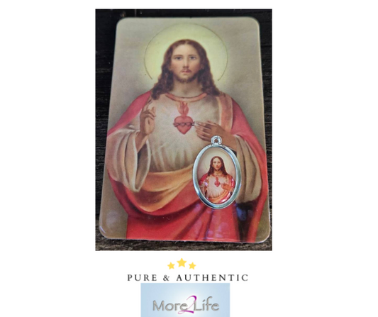 Jezus lichtprent met hanger