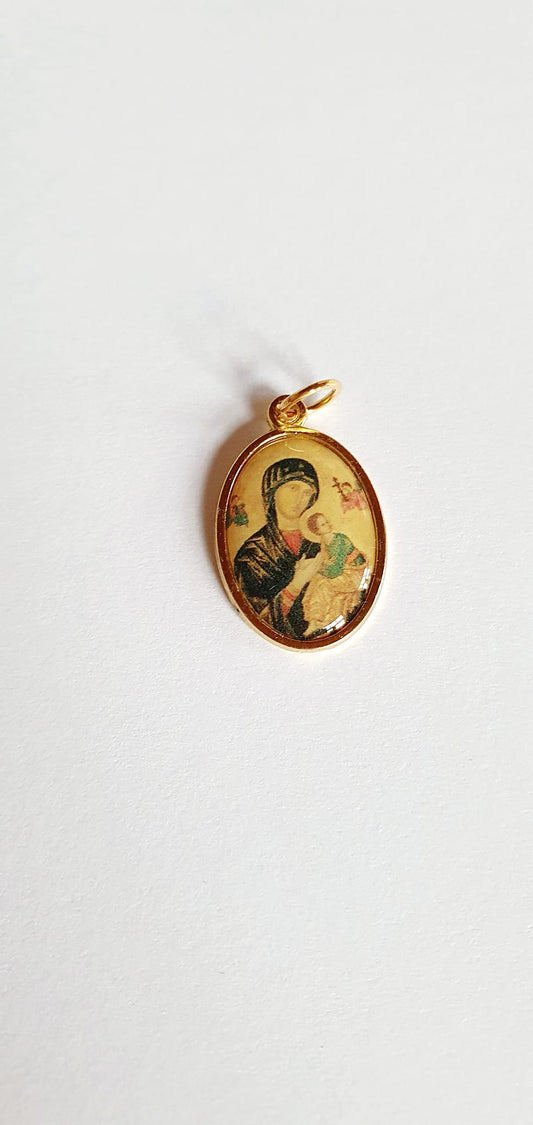 Medaillehanger Heilige Maria en kindje Jezus