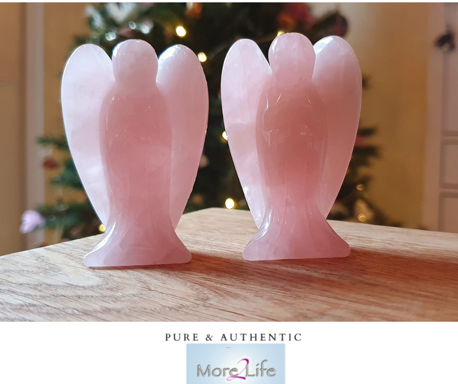 Roze warts staande engel 70mm