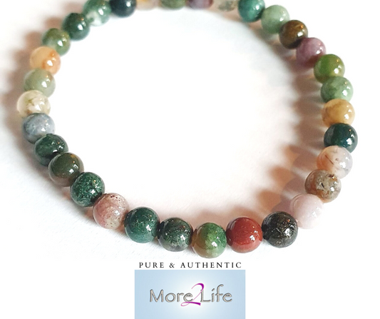 Agate bracelet from India - Stimulates deep relaxation